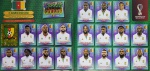 Lance Livre - SELEÇÃO DE CAMARÕES COMPLETA - COPA DO MUNDO QATAR 2022 - 20 FIGURINHAS SEM REPETIÇÃO - Posições: CMR 1 até CMR 20 - Paginas 64 e 65 - Figurinhas Originais PANINI sem uso (para colar no álbum)