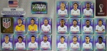 Lance Livre - SELEÇÃO DOS ESTADOS UNIDOS COMPLETA - COPA DO MUNDO QATAR 2022 - 20 FIGURINHAS SEM REPETIÇÃO - Posições: USA 1 até USA 20 - Paginas 20 e 21 - Figurinhas Originais PANINI sem uso (para colar no álbum)