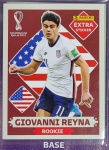 LANCE LIVRE - GIOVANNI REYNA BORDÔ (Base) - EXTRA ROOKIE (Estados Unidos) - Figurinha Original - Não deixe de ter as Figurinhas mais raras DO ÁLBUM DA COPA DO MUNDO QATAR 2022 - PANINI - Valor de mercado acima de R$ 100.00