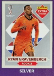 LANCE LIVRE - RYAN GRAVENBERCH PRATA - EXTRA ROOKIE (Holanda) - Figurinha Original - Não deixe de ter as Figurinhas mais raras DO ÁLBUM DA COPA DO MUNDO QATAR 2022 - PANINI - Valor de mercado acima de R$ 300.00