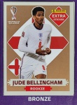 LANCE LIVRE - JUDE BELLINGHAM BRONZE - EXTRA ROOKIE (Inglaterra) - Figurinha Original -  Não deixe de ter as Figurinhas mais raras DO ÁLBUM DA COPA DO MUNDO QATAR 2022 - PANINI - Valor de mercado acima de R$ 150.00