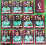 ORYX EDITION - SELEÇÃO DO SENEGAL - 11 JOGADORES - COPA DO MUNDO QATAR 2022 - 11 FIGURINHAS SEM REPETIÇÃO COM SÁDIO MANÉ INCLUSO - Posições: SEN10 até SEN20 - Pagina 13 - Figurinhas Originais PANINI ORYX EDITION ITALY sem uso (para colar no álbum)