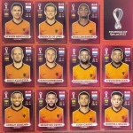 ORYX EDITION - SELEÇÃO DA HOLANDA - 11 JOGADORES - COPA DO MUNDO QATAR 2022 - 11 FIGURINHAS SEM REPETIÇÃO COM RYAN GRAVENCHERCH INCLUSO - Posições: NED10 até NED20 - Pagina 15 - Figurinhas Originais PANINI ORYX EDITION ITALY sem uso (para colar no álbum)