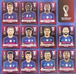 ORYX EDITION - SELEÇÃO DA FRANÇA - 11 JOGADORES - COPA DO MUNDO QATAR 2022 - 11 FIGURINHAS SEM REPETIÇÃO COM MBAPPE - VARANE E BENZEMÁ INCLUSOS - Posições: FRA10 até FRA20 - Pagina 33 - Figurinhas Originais PANINI ORYX EDITION ITALY sem uso (para colar no álbum)