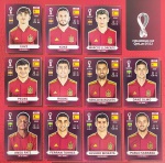 ORYX EDITION - SELEÇÃO DA ESPANHA - 11 JOGADORES - COPA DO MUNDO QATAR 2022 - 11 FIGURINHAS SEM REPETIÇÃO COM GAVI INCLUSO - Posições: ESP10 até ESP20 - Pagina 43 - Figurinhas Originais PANINI ORYX EDITION ITALY sem uso (para colar no álbum)