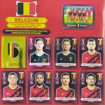 ORYX EDITION - SELEÇÃO DA BÉLGICA - ESCUDO + TIME + 7 JOGADORES - COPA DO MUNDO QATAR 2022 - 9 FIGURINHAS SEM REPETIÇÃO - Posições: BEL1 até BEL9 - Pagina 50 - Figurinhas Originais PANINI ORYX EDITION ITALY sem uso (para colar no álbum)