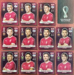 ORYX EDITION - SELEÇÃO DA SÉRVIA - 11 JOGADORES - COPA DO MUNDO QATAR 2022 - 11 FIGURINHAS SEM REPETIÇÃO COM DUSAN VLAHOVIC INCLUSO - Posições: SRB10 até SRB20 - Pagina 61 - Figurinhas Originais PANINI ORYX EDITION ITALY sem uso (para colar no álbum)