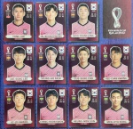 ORYX EDITION - SELEÇÃO DA CORÉIA DO SUL - 11 JOGADORES - COPA DO MUNDO QATAR 2022 - 11 FIGURINHAS SEM REPETIÇÃO COM HEUNG MIN SON INCLUSO - Posições: KOR10 até KOR20 - Pagina 73 - Figurinhas Originais PANINI ORYX EDITION ITALY sem uso (para colar no álbum)