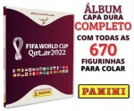 ALBUM BORDÔ CAPA DURA COMPLETO COM AS 670 FIGURINHAS PARA COLAR + ALBUM CAPA DURA BORDÔ + 30 FIGURINHAS FWC + 32 SELEÇÕES COM 20 FIGURINHAS CADA  -  SEM REPETIÇÃO - Figurinhas Originais PANINI (para colar no álbum) - Álbum capa Bordô lacrado sem uso (Não acompanham as figurinhas Extras Legends e nem as Coca Cola)