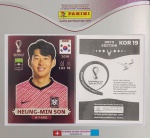 LANCE LIVRE - ORYX EDITION - HEUNG MIN SON - KOR19 - COPA DO MUNDO QATAR 2022 - Figurinha Original PANINI ORYX EDITION ITALY sem uso (para colar no álbum)