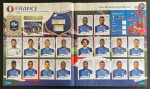 LRussia 2018 - SELEÇÃO DA FRANÇA COMPLETA (FRA) Grupo C - Figurinhas 192 a 211 - Paginas: 26 e 27 - São 20 Cromos alto colantes Originais para completar seu álbum da Copa Russia 2018 - Oportunidade unica pois no mercado cada figurinha é comercializada pelo menos a R$ 5.00 - Somente o Cromo 209 Kylian Mbappe é comercializado a mais de R$ 30.00