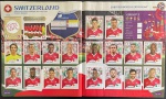 Russia 2018 - SELEÇÃO DA SUIÇA COMPLETA (SUI) Grupo E - Figurinhas 372 a 391 - Paginas: 44 e 45 - São 20 Cromos alto colantes Originais para completar seu álbum da Copa Russia 2018 - Oportunidade unica pois no mercado cada figurinha é comercializada pelo menos a R$ 5.00