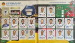 Russia 2018 - SELEÇÃO DA ALEMANHA COMPLETA (GER) Grupo F - Figurinhas 432 a 451 - Paginas: 50 e 51 - São 20 Cromos alto colantes Originais para completar seu álbum da Copa Russia 2018 - Oportunidade unica pois no mercado cada figurinha é comercializada pelo menos a R$ 5.00