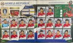 Russia 2018 - SELEÇÃO DA CORÉIA DO SUL COMPLETA (KOR) Grupo F - Figurinhas 492 a 511 - Paginas: 56 e 57 - São 20 Cromos alto colantes Originais para completar seu álbum da Copa Russia 2018 - Oportunidade unica pois no mercado cada figurinha é comercializada pelo menos a R$ 5.00