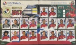 Russia 2018 - SELEÇÃO DO PANAMÁ COMPLETA (PAN) Grupo G - Figurinhas 532 a 551 - Paginas: 60 e 61 - São 20 Cromos alto colantes Originais para completar seu álbum da Copa Russia 2018 - Oportunidade unica pois no mercado cada figurinha é comercializada pelo menos a R$ 5.00