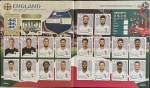 Russia 2018 - SELEÇÃO DA INGLATERRA COMPLETA (ENG) Grupo G - Figurinhas 572 a 591 - Paginas: 64 e 65 - São 20 Cromos alto colantes Originais para completar seu álbum da Copa Russia 2018 - Oportunidade unica pois no mercado cada figurinha é comercializada pelo menos a R$ 5.00