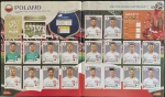 Russia 2018 - SELEÇÃO DA POLÔNIA COMPLETA (POL) Grupo H - Figurinhas 592 a 611 - Paginas: 66 e 67 - São 20 Cromos alto colantes Originais para completar seu álbum da Copa Russia 2018 - Oportunidade unica pois no mercado cada figurinha é comercializada pelo menos a R$ 5.00