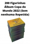 COPA 2022 - KIT COM 200 FIGURINHAS NORMAIS SEM REPETIÇÃO - Kit 200 Figurinhas sem repetição Álbum Copa do Mundo Fifa Qatar 2022 com 200 Figurinhas. Figurinhas Originais do Álbum Copa do Mundo 2022 - A escolha das figurinhas é aleatória e o Kit contem ao menos 4 figurinhas de Cada País ou Especiais do 00 ao FWC 29 - Não vai  no envelope e não tem Coca Cola e nem Extra Legends