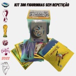 COPA 2022 - KIT COM 300 FIGURINHAS NORMAIS SEM REPETIÇÃO - Kit 300 Figurinhas sem repetição do Álbum Copa do Mundo Fifa Qatar 2022 com 300 Figurinhas. Figurinhas Originais do Álbum Copa do Mundo 2022 - A escolha das figurinhas é aleatória e o Kit contem ao menos 5 figurinhas de Cada País ou Especiais do 00 ao FWC 29 - Não vai no envelope e não tem Extra Legends e nem Coca Cola