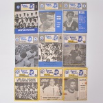 Lote contendo 9 revistas "EDIÇÃO EXTRA DO CLUBE SUPER REMO", fascículos 1-3-4-5-6-7-8-11 e 12. Um com a contra capa rasgada, mas sem perda. No estado. 22x16 cm