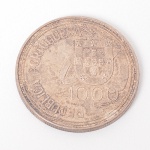 Moeda 10000  escudos Portugal - Tratado de Tordesilhas 1994. 4 cm diam