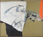 <b>MANABU MABE</b><Br>(1924-1997)<Br>Lenda <Br>Ass. e datado 84, cid<Br>Ass., titulado e datado 1984, no verso<Br>153 x 178 cm