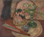 <b>ANITA MALFATTI </b><Br>(1889-1964) <Br>Composição<Br>Óleo s/ tela<Br>Ass. csd<Br>46 x 53 cm