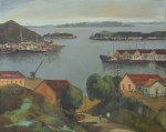 <b>PANCETTI, JOSÉ</b><Br>(1902-1958)<Br>Paisagem<Br>Óleo s/ tela<Br>Ass. cid<Br>60 x 72,5 cm