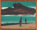 <b>PANCETTI, JOSÉ</b> <br>(1902-1958) <br>Marinha - Bahia <br>Óleo s/ tela <br>Ass. cid <br>Ass., situado e datado Bahia 956, no verso <br>19 x 24 cm