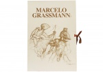 <b>MARCELO GRASSMANN</b>. Álbum contendo10 desenhos em gravuras "off-set" do artista. Tiragem 10/1000. Editora Cultrix. Com prefácio de Marcelo Corção. Med. 48 x 33cm