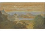 <b>AUGUSTO SEABRA</b><br>Mesa do Imperador<br>Óleo s/ tela<br>Ass. cid<br>Ass., titulado, situado e datado Rio 1950, no verso<br>33 x 55 cm