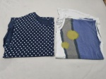 Lote de 2 camisas de malha. Tam: M.