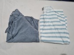 Lote de 2 camisas de manda comprida, sendo uma dela da Zara tam P.