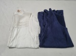 Lote de 2 camisas sem manga, sendo uma da marca Opção. Tam: P/G