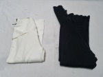 Lote de 2 camisas de manga comprida, sendo uma delas da marca Rafaella. Tam M