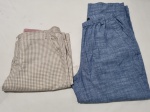 Lote de 2 bermudas, sendo uma delas da ZARA. Tam: M.