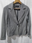 Lindo blazer feminino cinza, TAM 46