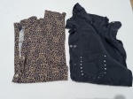 Lote de 2 camisas de manga comprida da marca K&t. Tam: M