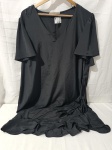 Lindo vestido preto da marca Ashua, tam XG.