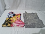 Lote de 2 camisas de malha. Tam: G.