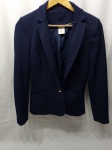 Blazer azul marinho da marca A Collection, tam 38. Peças com marcas de guardado.