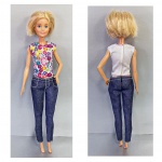 Barbie, Mattel, 2015. Altura: 30 cm, Peso: 100 gr.