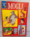 Gibi antigo Mogli, O Livro da Selva. Coleção Clássicos da Disney (Edição rara), Nº 2, 1968, Editora Abril. Tamanho do gibi: 27.7 cm x 20.5 cm.