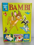 Gibi antigo  Bambi. Inclui também Poliana neste gibi. Coleção Clássicos da Disney (Edição rara), Nº 6, 1969, Editora Abril. Tamanho do gibi: 27.7 cm x 20.5 cm.