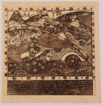 NANÁ VIEGO (Cuba 1928 - Rio 2011) - Gravura - Prova da Artista (PA). Assinada no c.i.d. e datada 69. Medidas: 33 cm x 32 cm. Sem moldura.