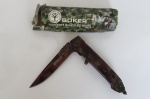 CUTELARIA - CANIVETE MILITAR CAMUFLADO marca BOKER PLUS. Consta na embalagem ter sido fabricado na região de Solingen - Alemanha.