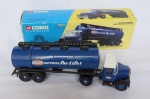 AUTOMODELISMO - CAMINHÃO TANQUE fabricado pela CORGI TOYS (Corgi Classic 16303 Ever Ready Scammell Highwayman Tanker Set), promocional das Baterias Ever Ready, na caixa original. Edição de Aniversário de 40 anos (1956 / 1996). Acredito ser escala 1:50, embora não tenha referência na embalagem. 