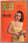 X-9 Nº386  1957 - HOMICÍDIO  (MARCAS DO TEMPO)