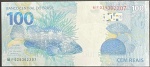 C-369 - Cédula de 100 Reais 2022 - MF - Guedes/Campos Neto - Flor de Estampa