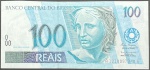 C-327 - Cédula de 100 Reais 1994 - 1ª Família Flor de Estampa - AA 1218 - Ricupero/Malan - Com Deus Seja Louvado - Catálogo marca R$ 1.650.00